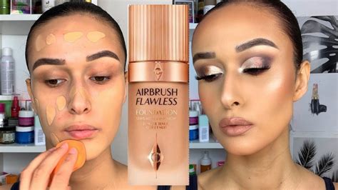 Charlotte Tilbury Airbrush Flawless Foundation Review Youtube