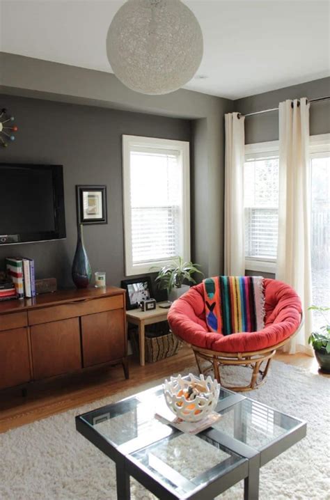 The midcentury modern papasan chair measures 30 l x 32.3 w x 28.7 h, weighs approx. Rock the 70's with these Cheap Papasan Chairs for Sale
