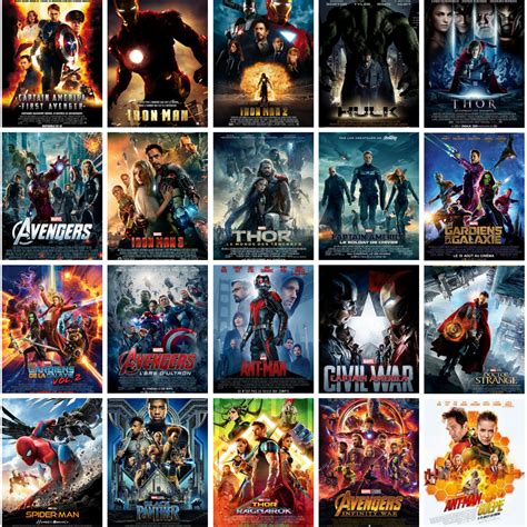 Liste Dans L Ordre Des Films Marvel - Dans quel ordre regarder les films Marvel ? – H-Auteurs de l'actualité