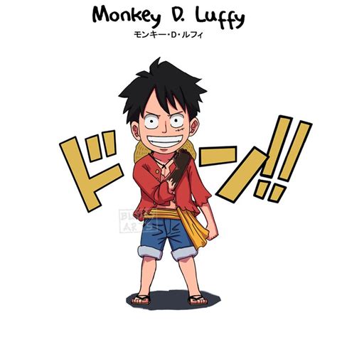 One Piece Luffy Chibi Fanart One Piece Luffy Roronoa Zoro Cute Chibi