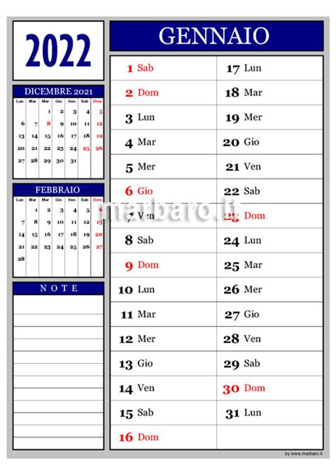 Calendario Tascabile 2022 Da Stampare Zona De Informaci N Aria Art