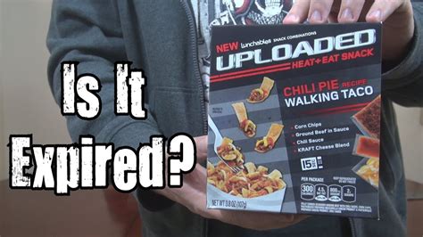 Is It Expired Lunchables Uploaded Chili Pie Walking Taco Youtube