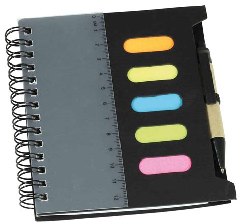Mini Notebook with Pen & Ruler - Publicity Promotional Products