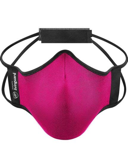 Livinguard Fitness Mask Pink Mit Anti Virus Technologie
