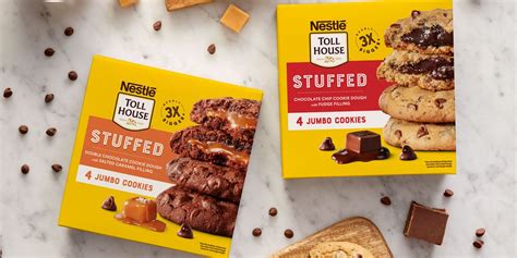 Nestlé Toll House Is Releasing Jumbo Cookie Dough Thats Stuffed With