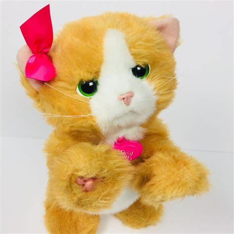 Hasbro Furreal Friends Daisy Orange Plays With Me Kitty Kitten Cat Interactive Hasbro Fur
