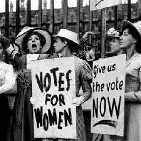 The Womens Suffrage Movement
