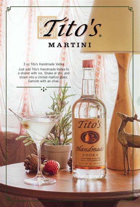 Five Titos Handmade Vodka Cocktail Recipes To Try At Home This Holiday Season Orlando