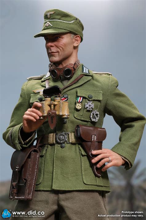 Did New Release Ww2 German Afrika Korps Infantry Captain Wilhem One