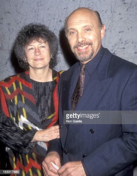 Actor Hector Elizondo And Wife Carolee Campbell Attend The News