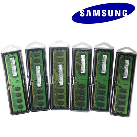 Samsung Desktop Pc Memory Ram Memoria Module Ddr2 800 667mhz Pc2 5300 Ddr3 1333 1600mhz 1gb 2gb