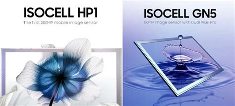 Samsung Introduces Worlds First 200mp Isocell Hp1 Sensor New 50mp