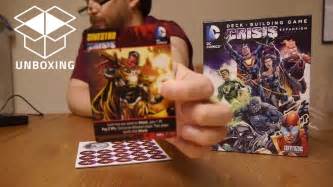 Teen titans due to that game's focus on the ongoing card type. Unboxing: DC Comics Deck Building Game: Crisis Expansion ...