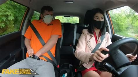 Fake Driving School Lady Dee Sucks Instructors Disinfected Burning Cock Uploaded By Dengath