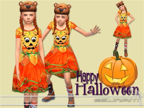 The Sims Resource Pumpkin Costume By Esyram Sims 4 Downloads