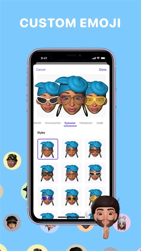 Moji Edit Avatar Emoji Maker App For Iphone Free Download Moji Edit