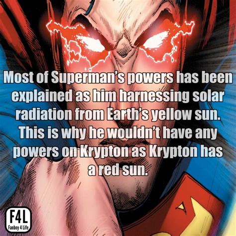 Superman Fact 9 Superman Facts Dc Facts Superhero Facts