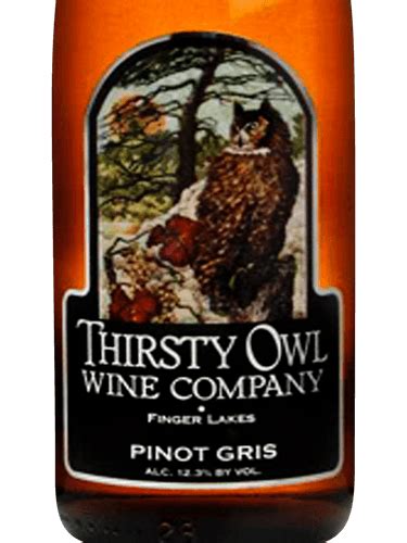 Thirsty Owl Wine Company Pinot Gris Vivino