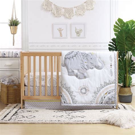 After you have purchased your 9pc bedding set, our line of coordinating accessories allows you to mix and match for a finished nursery. The Peanut Shell Boho 3 Piece Crib Bedding Set & Reviews ...