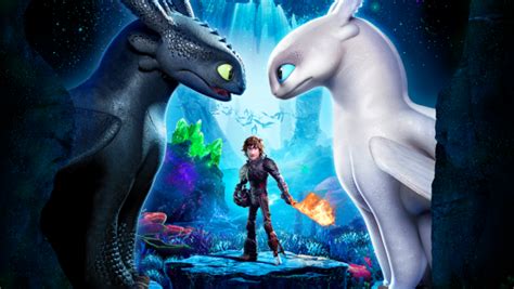 How To Train Your Dragon The Hidden World Toothless Hiccup Light Fury