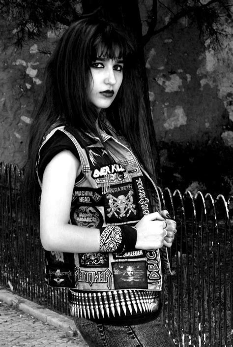 Thrash Metal Fashion Metal Fashion Heavy Metal Girl Metal Girl