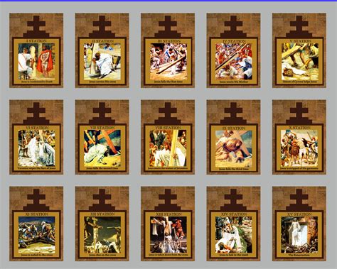 Diy Digital Download Catholic Stations Of The Cross Way Of Etsy Canada