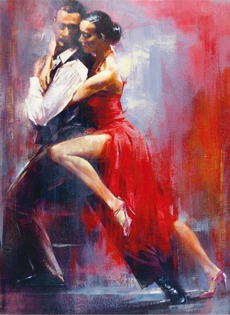 È Affiatamento Tango Art Dance Paintings Dance Art