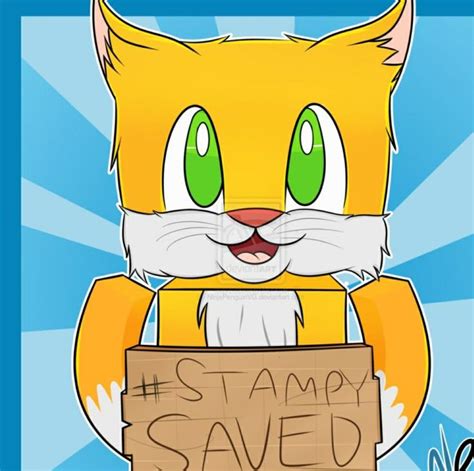 We Saved My Favorite Youtuber Stampy Cat Stampy Cat Stampylongnose