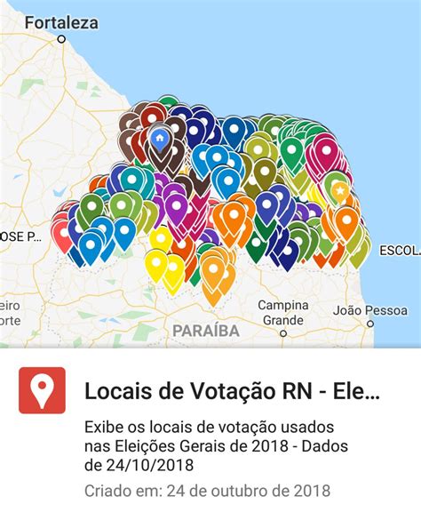 Mapa Virtual Orienta Eleitores Para Locais De Vota O