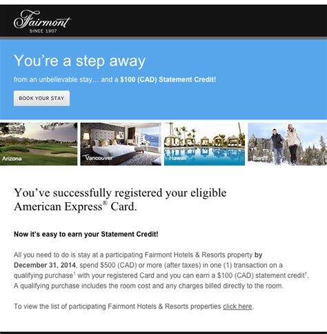 The reviews and insights represented are editorial, but the order in which cards appear on the page may be influenced by compensation we may receive from our. American Express Fairmont Statement Credit Offer (Canada) - Canadian Kilometers