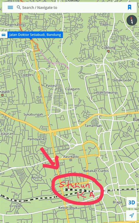 Kereta api permukaan berjalan di atas permukaan tanah. Peta Stasiun Kereta Api Bandung | Kita keBandung