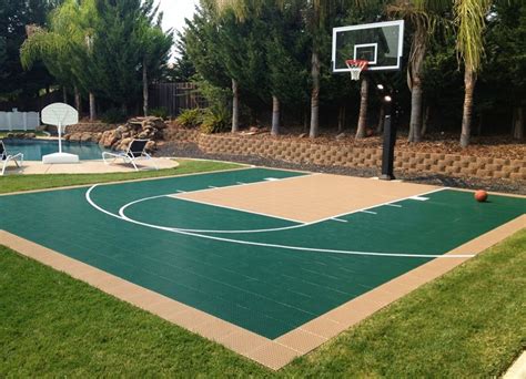 Snapsports Backyard Home Court Build Basketball Court Landscape
