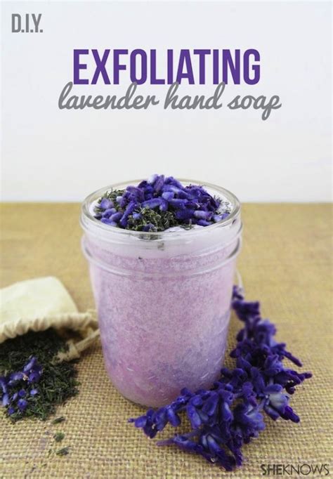 Exfoliating Lavender Sugar Scrub Recipe