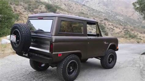 Icon New School Br 18 Restored And Modified Ford Bronco Youtube