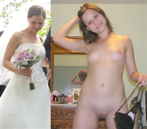 Wedding Day Brides Dressed Undressed On Off Before After 107 Pics