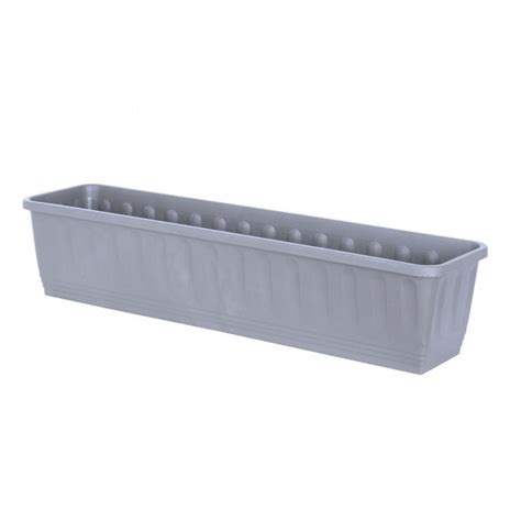 Pack Of 2 Etruscan 80cm Trough Plastic Planters Home Storage From