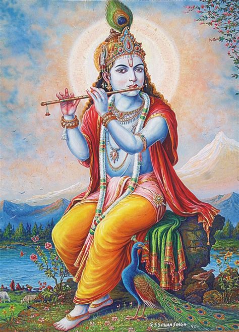 Kr 1 Hindu Gods Painting 3 Art Heritage