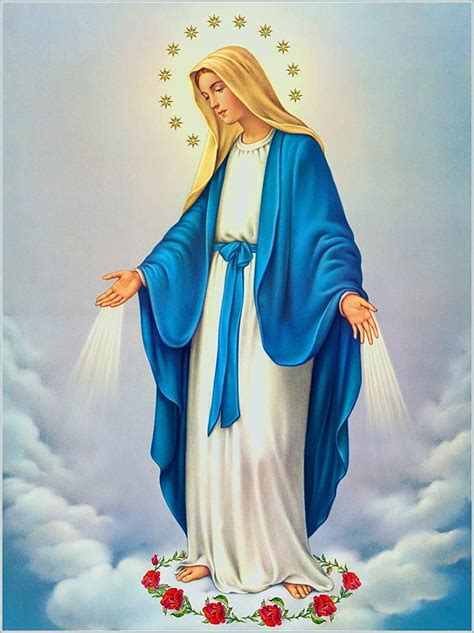 Immaculate Conception Poster A2 Virgin Mary Print Our Lady Blessed