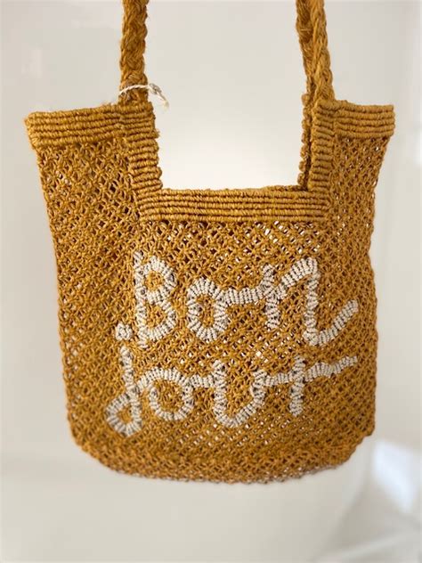 Bonjour Bag Honey And Natural ⋆ תמרינדי Tamarindi חנות לייף סטייל