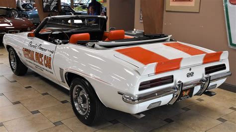Pace Car Convertible 1969 Chevrolet Camaro Rsss Z11