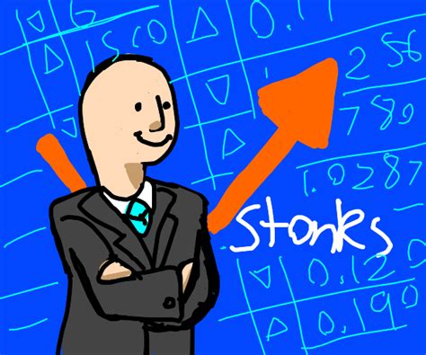 Tried to buy google for $3 billion, google wants $5 billion, yahoo says no *2008 yahoo refuses to be sold to microsoft for $40 billion *2016 yahoo sold to verizon for $4.6 billion ceo of yahoo: the almighty STONKS - Drawception