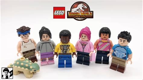 Lego Jurassic World Dominion Camp Cretaceous Minifigures Vs Movie
