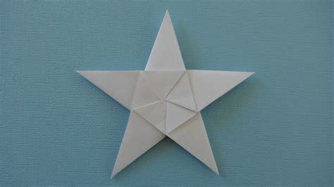 How To Fold Origami 5 Pointed Stars