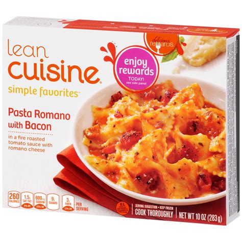 Healthy eating for diabetes is. Lean Cuisine Pasta Romano with Bacon - Shop Entrees ...