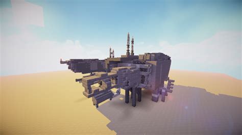 Small Spaceship Minecraft Map