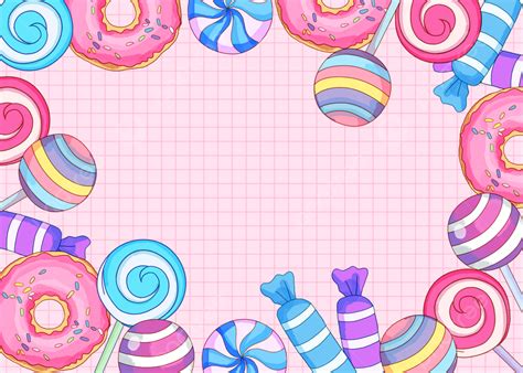 Pink Candy Background