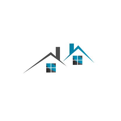 The most renewing collection of free logo vector. Immobilien Logo Haus Dach Design Vektor Stock Vektor Art ...