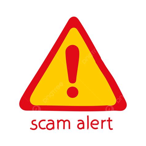 Scam Alert Warning Vector Scam Alert Warning Png And Vector With