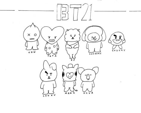 Some of the coloring page names are on twitter cute doodle art bts drawings outline, bts and bt21 coloring, pin de ana luiza em bt21 bts desenho pginas para, pin on draw, bt21 coloring, bt21 coloring xcolorings, bt21 coloring 80 coloring, bt21 koya, bt21 bts kpop cute koya kim namjoon rm bt21 bts, pin oleh esthertwt di bt21 sketsa foto. Fanart of BT21!!!!I still not coloring it!!omeghadddd ...