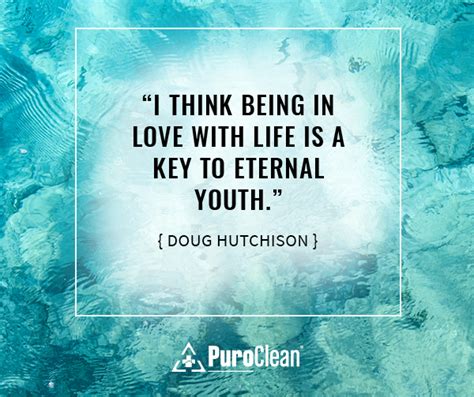 Some women choose to follow men, and some choose to follow their dreams. "I think being in love with life is a key to eternal youth ...